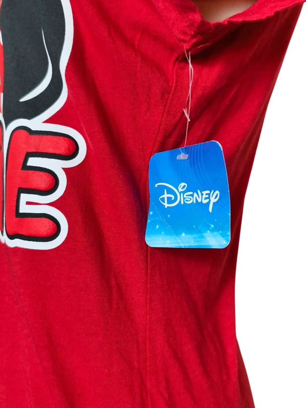Disney Minnie Mouse Girls XL Graphic Tee Red Polka Dot Casual Short Slv New - Picture 4 of 7
